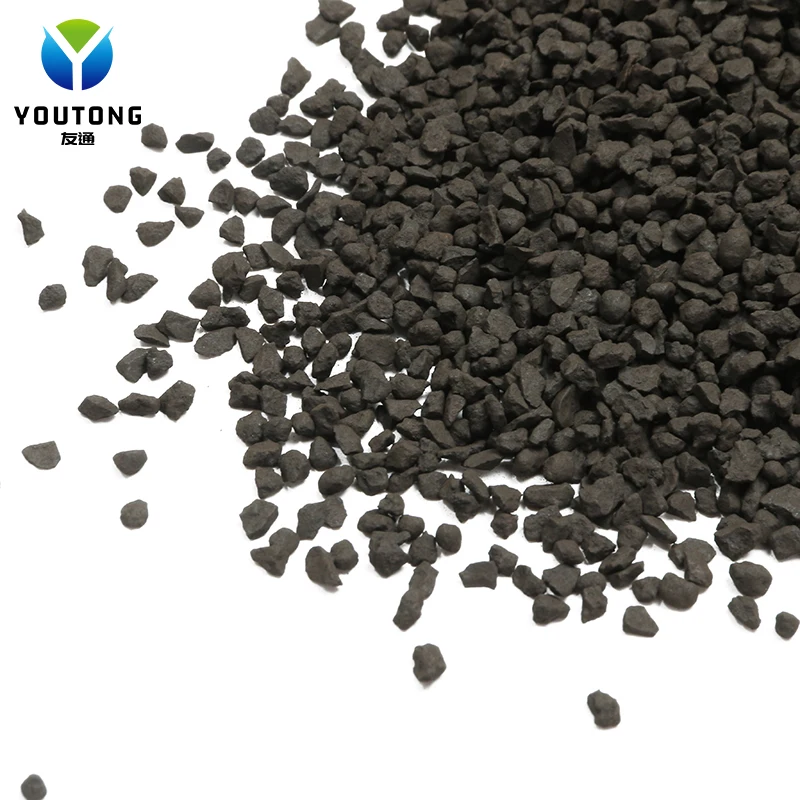 High MnO2 concentration Manganese sand for treatment of heavy  fe mn in ground water