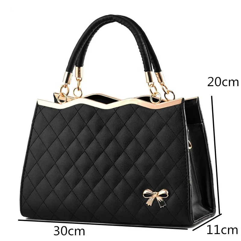 
Fashion 100% PU Leather handbag for women bags 