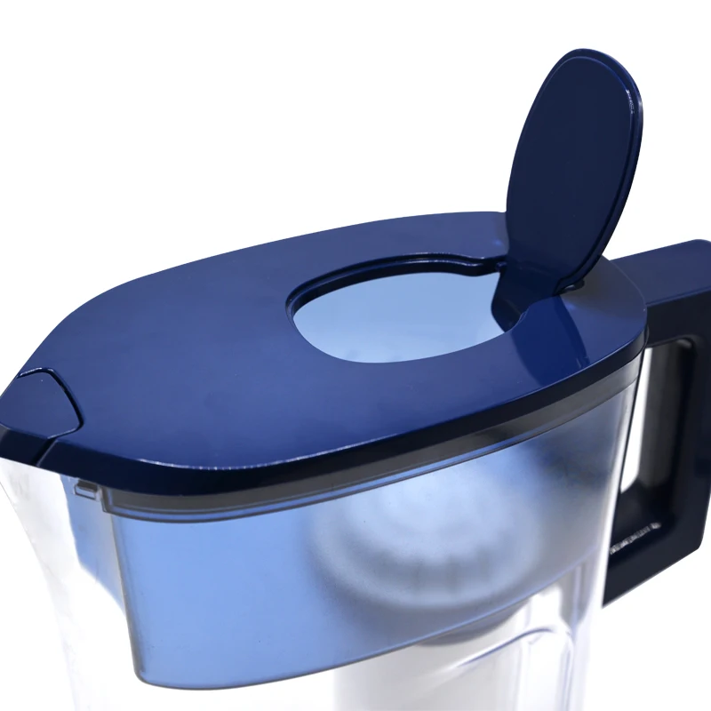 Food Grade Material drinking water purifier water filter pitcher jug with handle