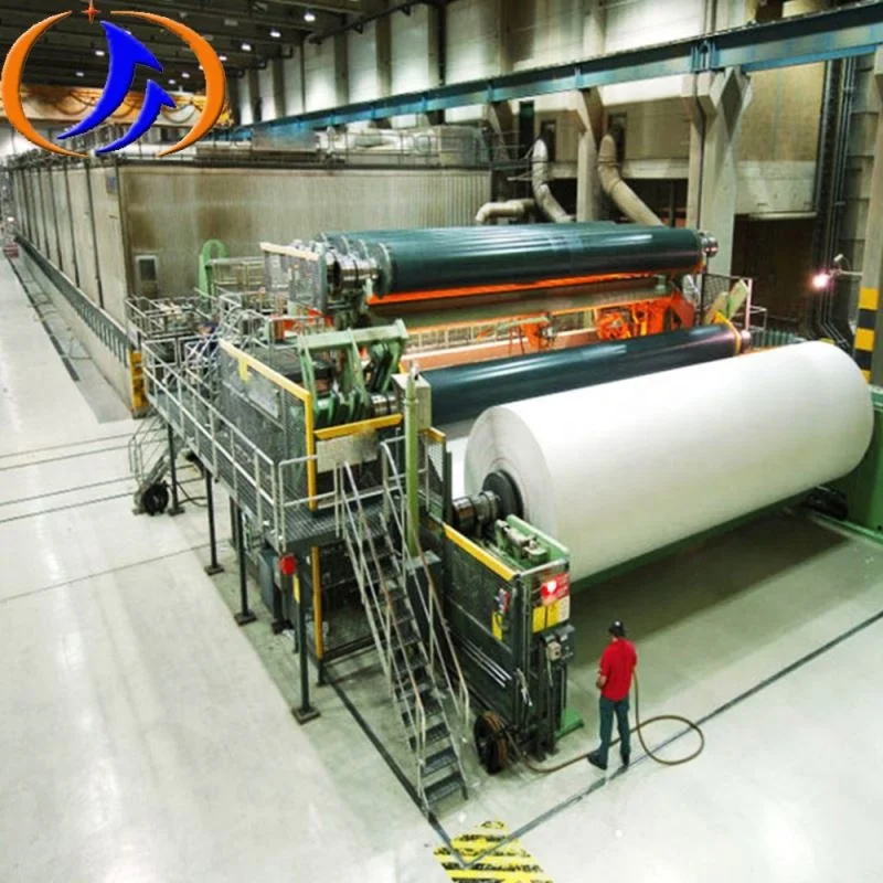 YDF wood bagasse bamboo banana waste paper recycling pulp A4 paper mill machinery