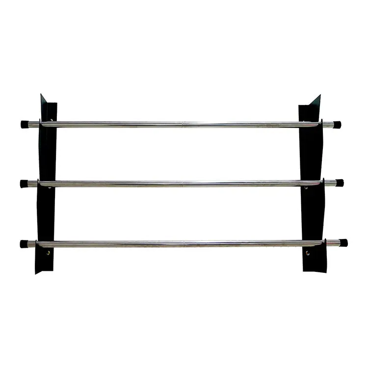 JH-Mech Custom Size Vinyl PE Fabric Roll Wall Mount Vinyl Roll Rack Holder