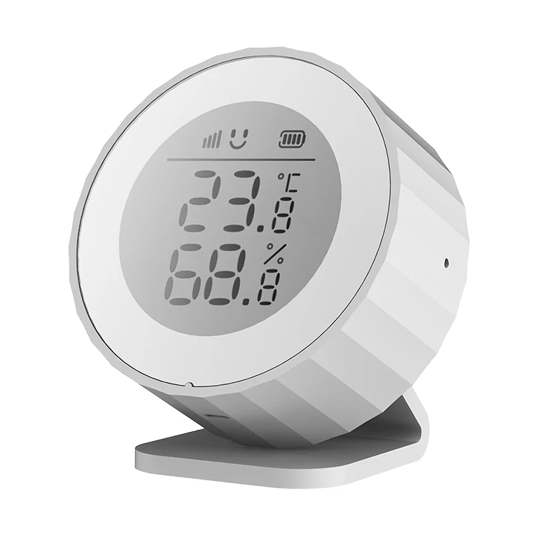 Top Fashion Smart Tuya Zigbee Mini Temperature & Humidity Sensor with LCD Display Air Quality Monitor