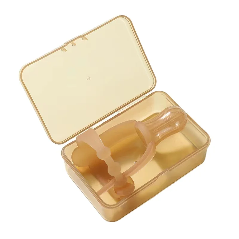 Factory direct Price Thumb Teether Non-toxic Children Silicone Food Grade Bpa Free Teething Bracelet baby Teether silicone