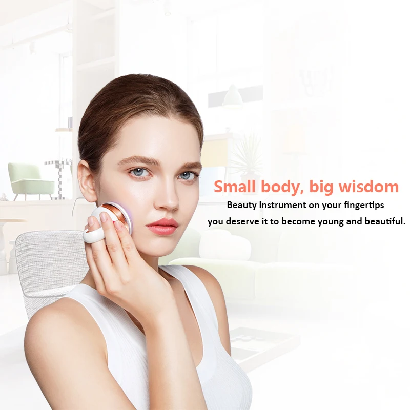 Ems Electroporation Facial Beauty Instrument Led Lights Rf Radio Frequency Beauty Device For Face And Body Care