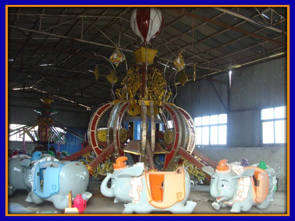 China Fun Fair Rides Manufacture Divine Dumbo/Flying Elephant for Sale