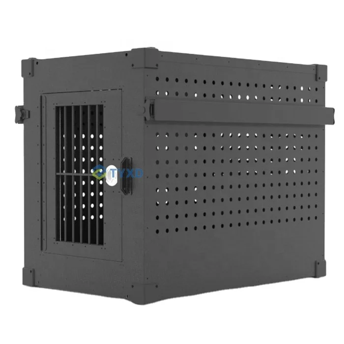 TYXD Portable Dog Show Crate For Sale Airline Approved Stationary Aluminum Dog Boxes For Trucks