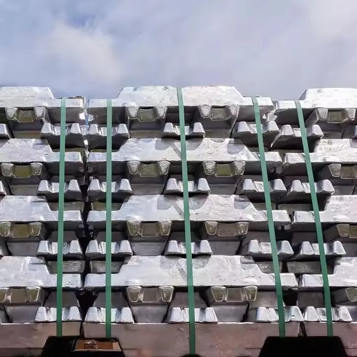 Aluminium ingot 99.7%~99.9% Adc 12 And A7 Aluminum Ingot Bar Ingot With High Purity