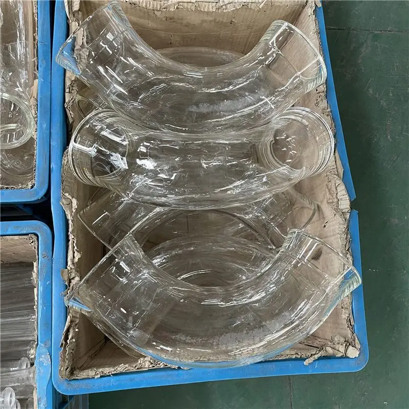 Прозрачный камин 1 дюйм диаметр Pyrex труба из боросиликатного стекла