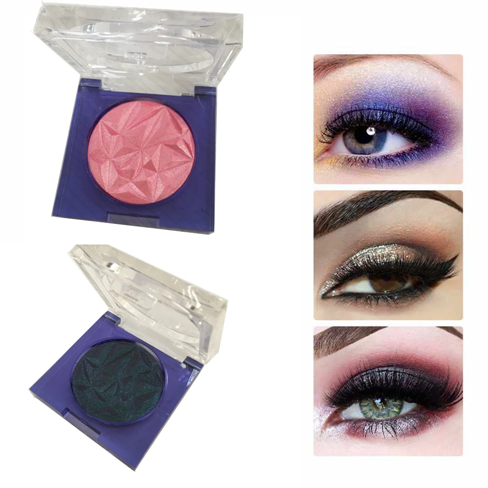 
New Design Radiant Embossment Eyeshadow Manufacturer Vegan Makeup Private Label 