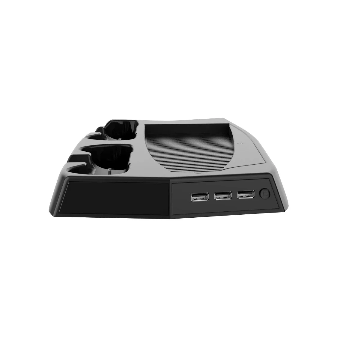 2021 Vertical PS5 Charging Dock with CD Holder for PlayStation 5 PS5 Controller Charger Console Cooling PS5 Charging Dock