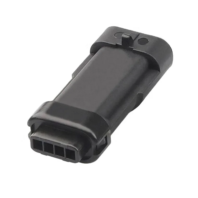 Metri-Pack 150 Series 4 Way Male Black Housing Sealed Auto Connector