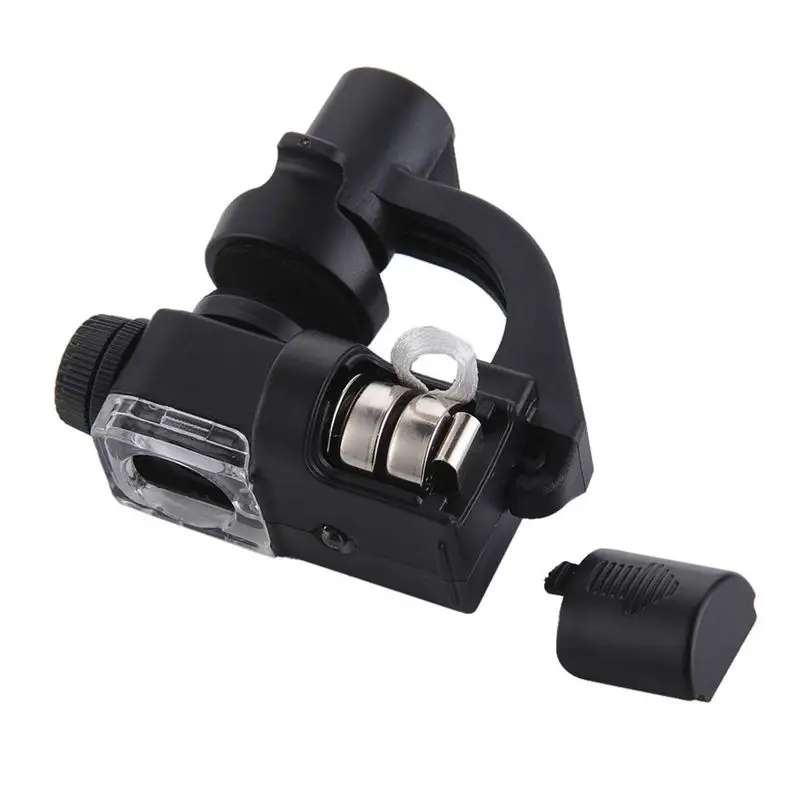 
Portable 90X Phone Type LED Light Mobile Phone Clip Holder Microscope 
