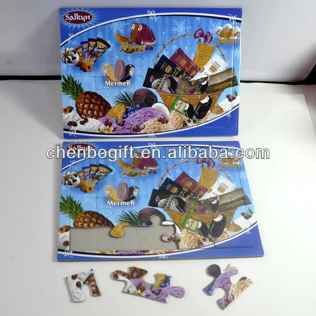 Customize design child paper jigsaw puzzle 50 pieces,100pieces,500 pieces,1000 pieces adult paper puzzle game