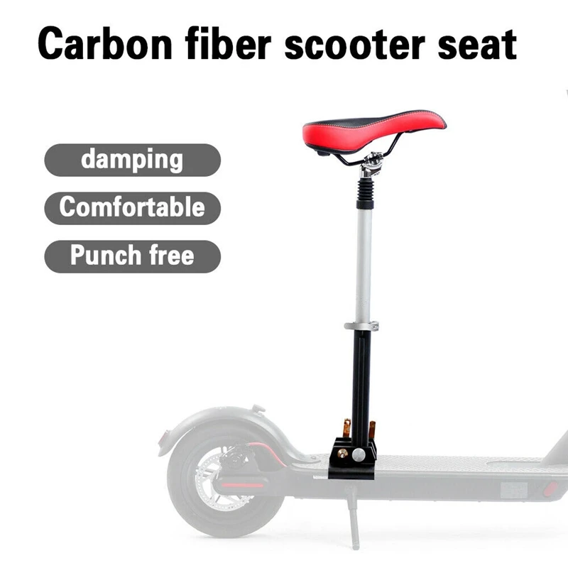 Лидер продаж, сиденье для скутера Xiaomi M365, складное седло для скутера, регулируемое по высоте, амортизирующее, запчасти для электрического скутера Xiaomi