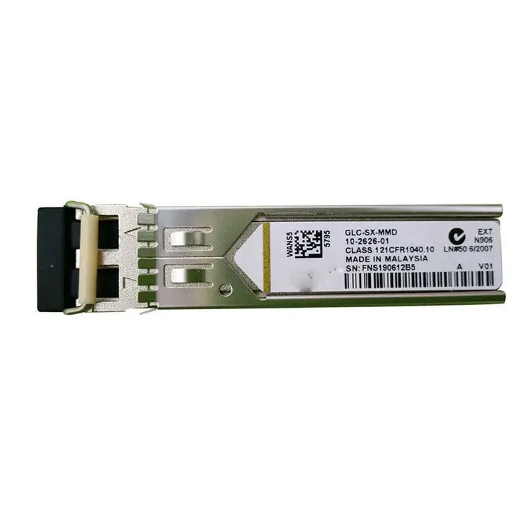 100% new original GLC-SX-MMD 1000BASE-SX SFP transceiver module, MMF, 850nm, DOM GLC-SX-MMD