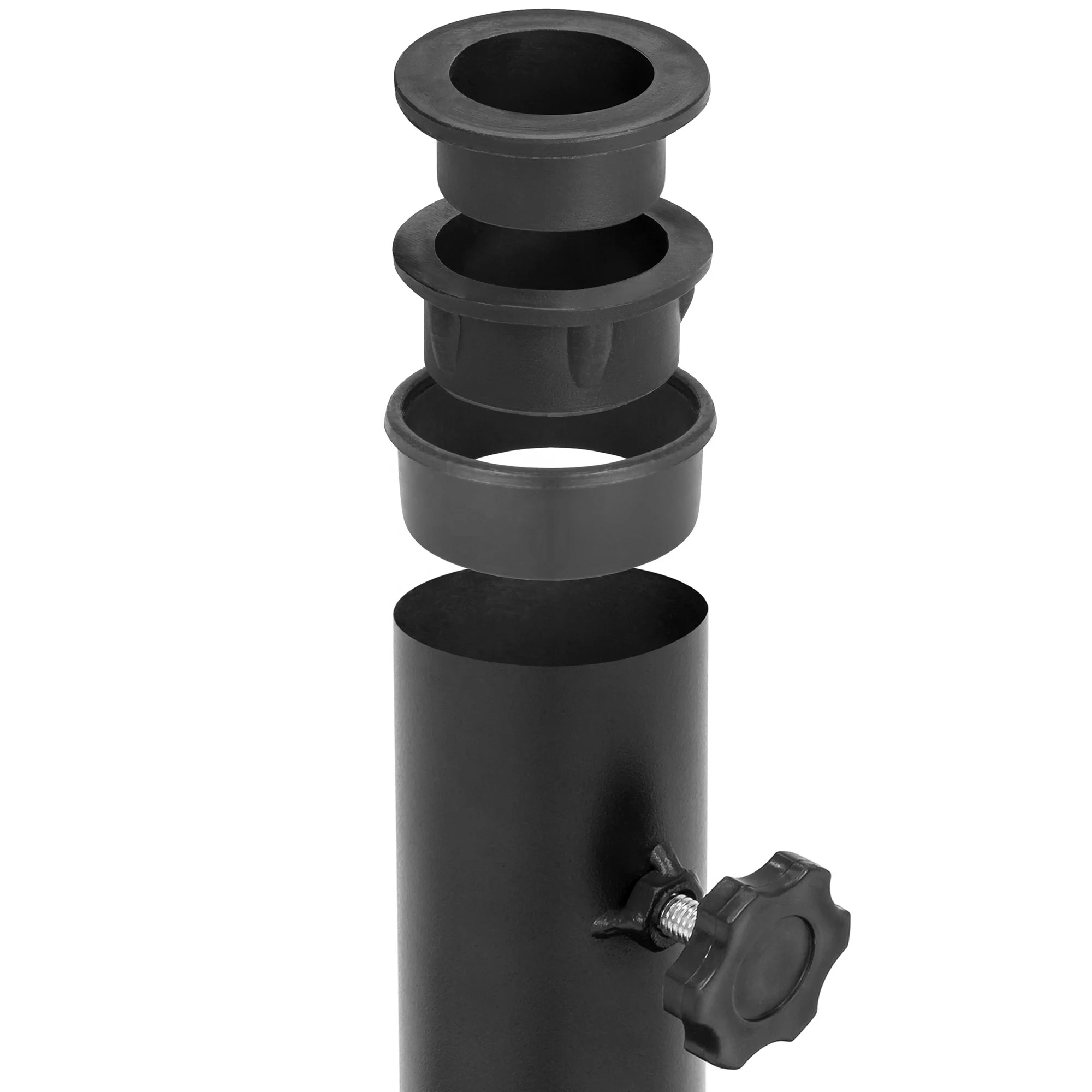 17KGS Outdoor Steel Plate Square Flat Umbrella Base