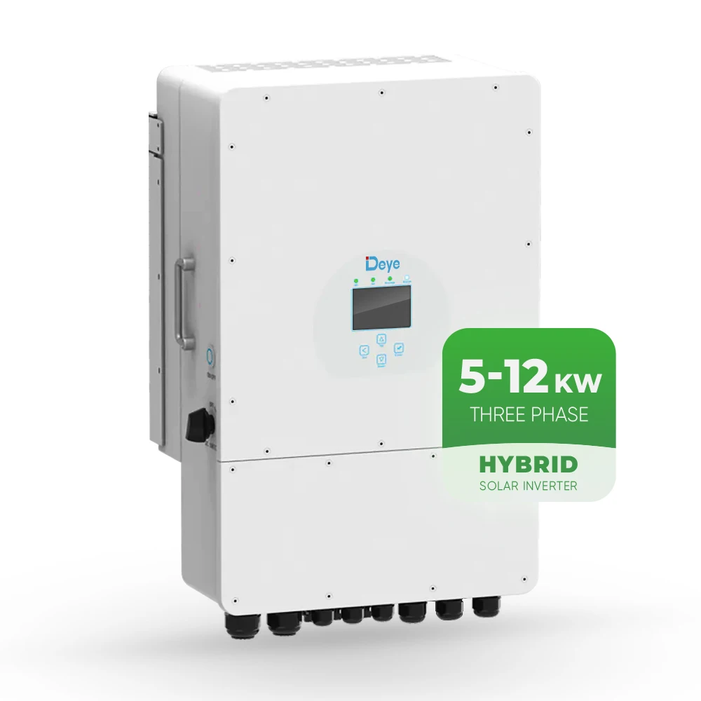 Deye 12kw 10kw 8kw Triphase  Hybrid Inverter 10kw Sun-10k-sg04lp3-eu