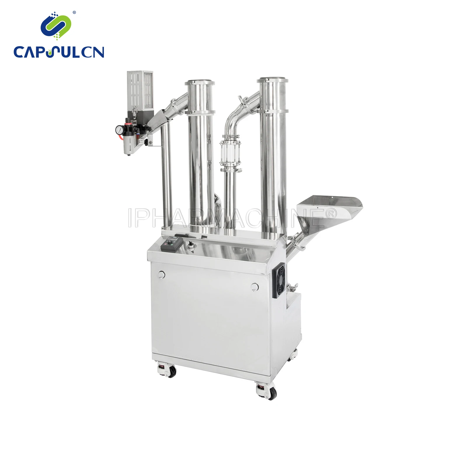 
LSV C200 Double Vertical Capsule Tablet Polisher Machine  (62514569151)