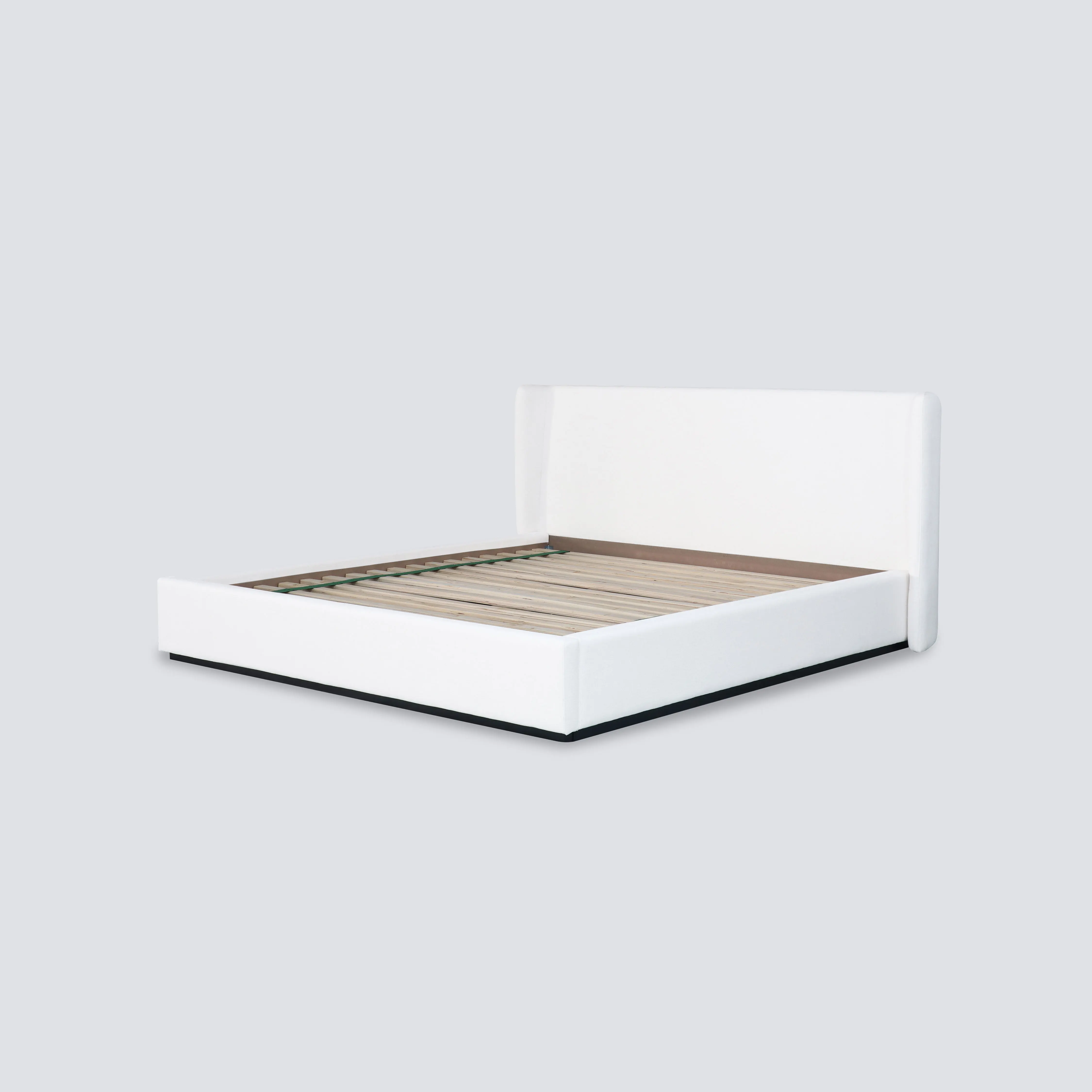 NS FURNITURE Modern Design King Size Bed Fabric Luxury Upholstery Bed Boucle Bedroom Furniture Upholstery Decoration