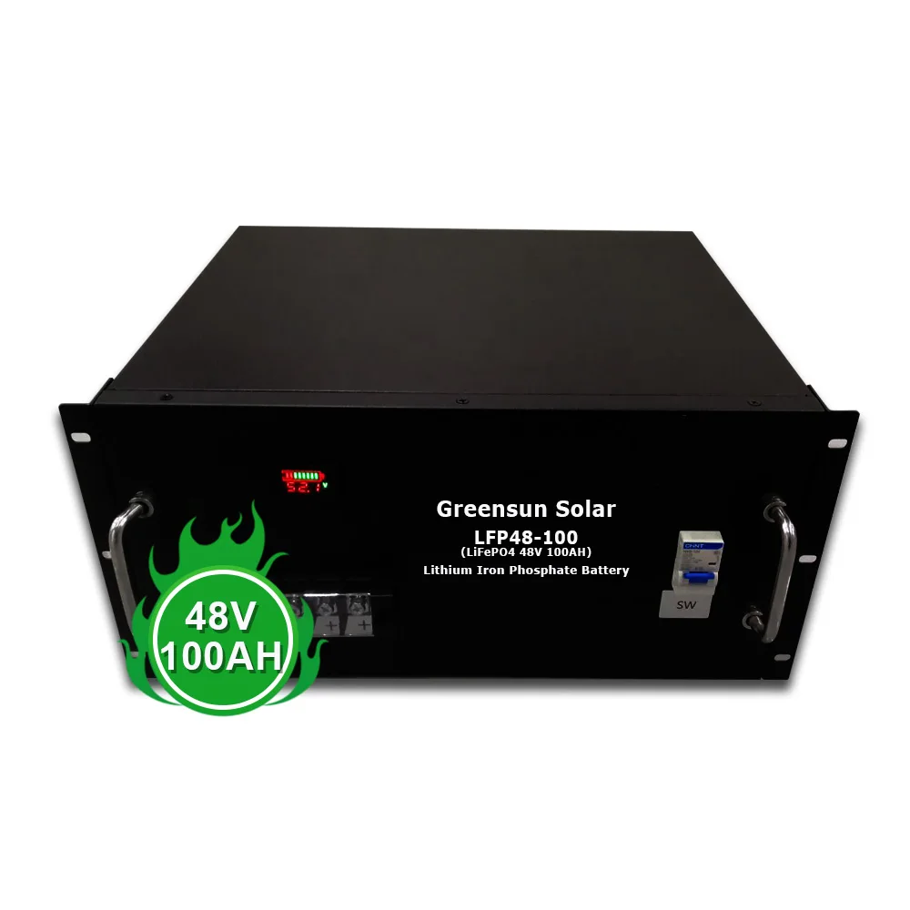 Многократного цикла глубокого заряда-разряда 300AH 500AH 1000AH Ess 48V 100AH литиево-ионный аккумулятор 12V 24V литиевых батарей Bms