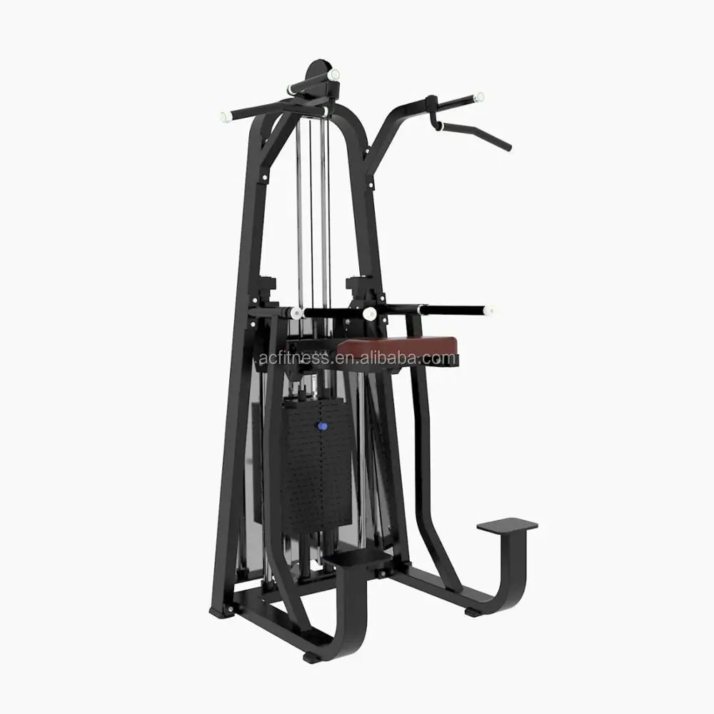 Commercial strength machine  fitness gym equipment  Assist Dip/Chin Body Building for gym club in China