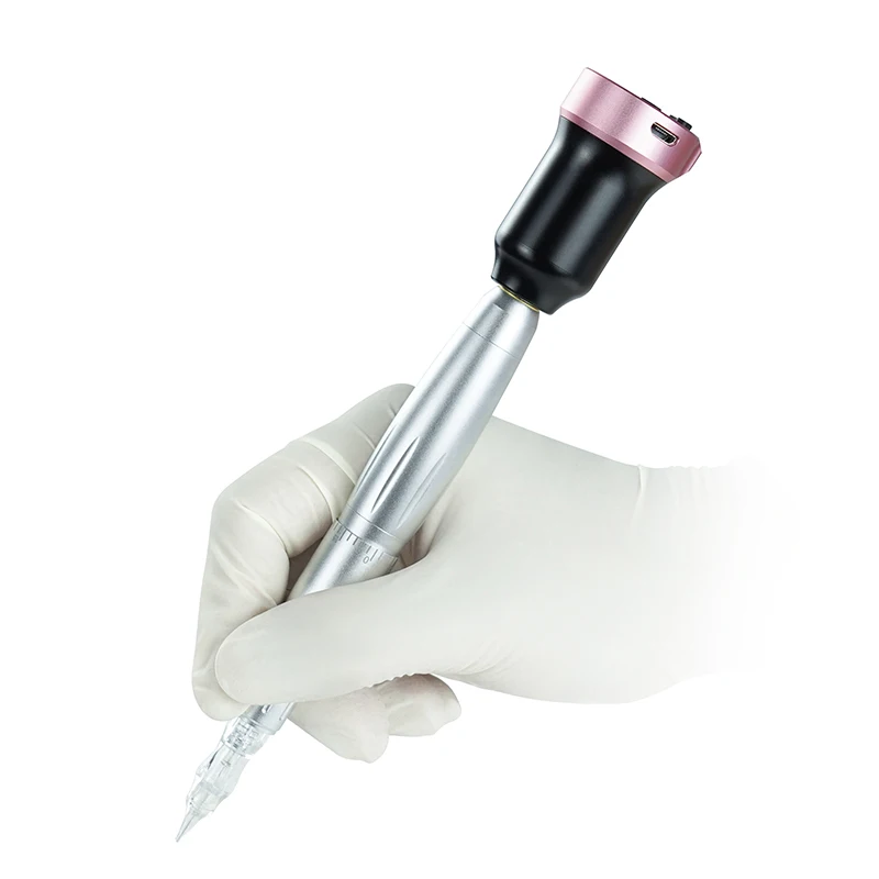 BMX DC004 + LW002 изготовленный от Biomaser беспроводной источник питания бессердечный двигатель комплект для перманентного макияжа