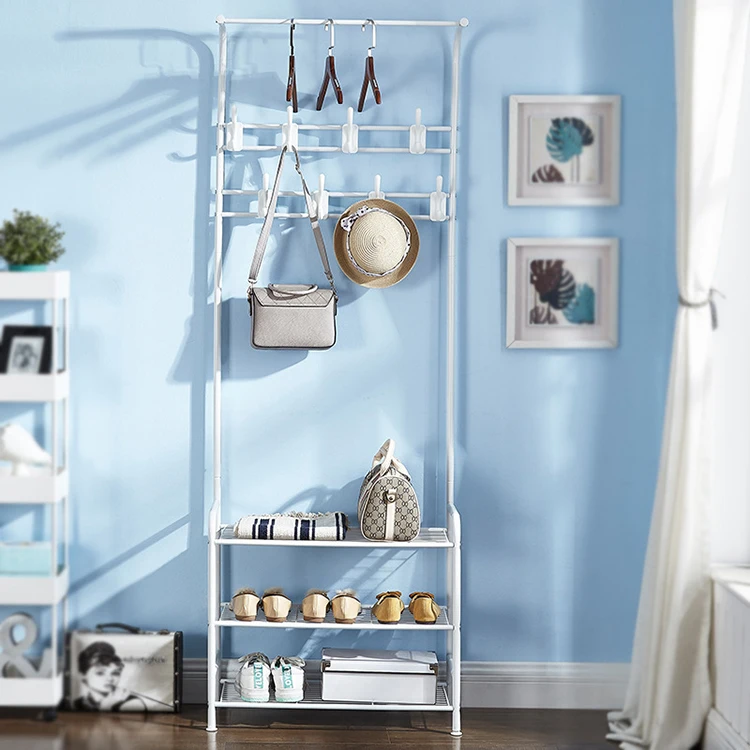 Вешалка для одежды шляпы черная металлическая вешалка пальто качественная узкая