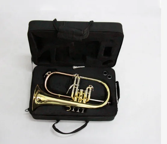 professional  Bb flugelhorn Nickel Plated  Popular Flugel horn
