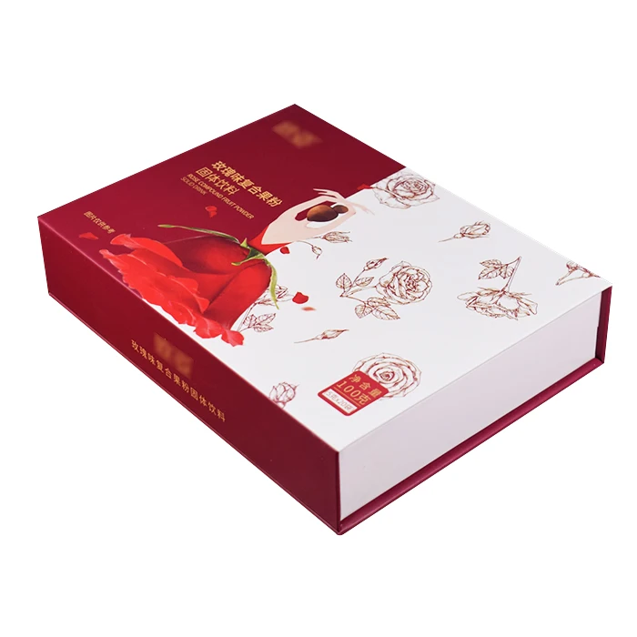 Индивидуальная подарочная упаковка, картонная коробка с магнитной застежкой, упаковочная коробка в форме книги