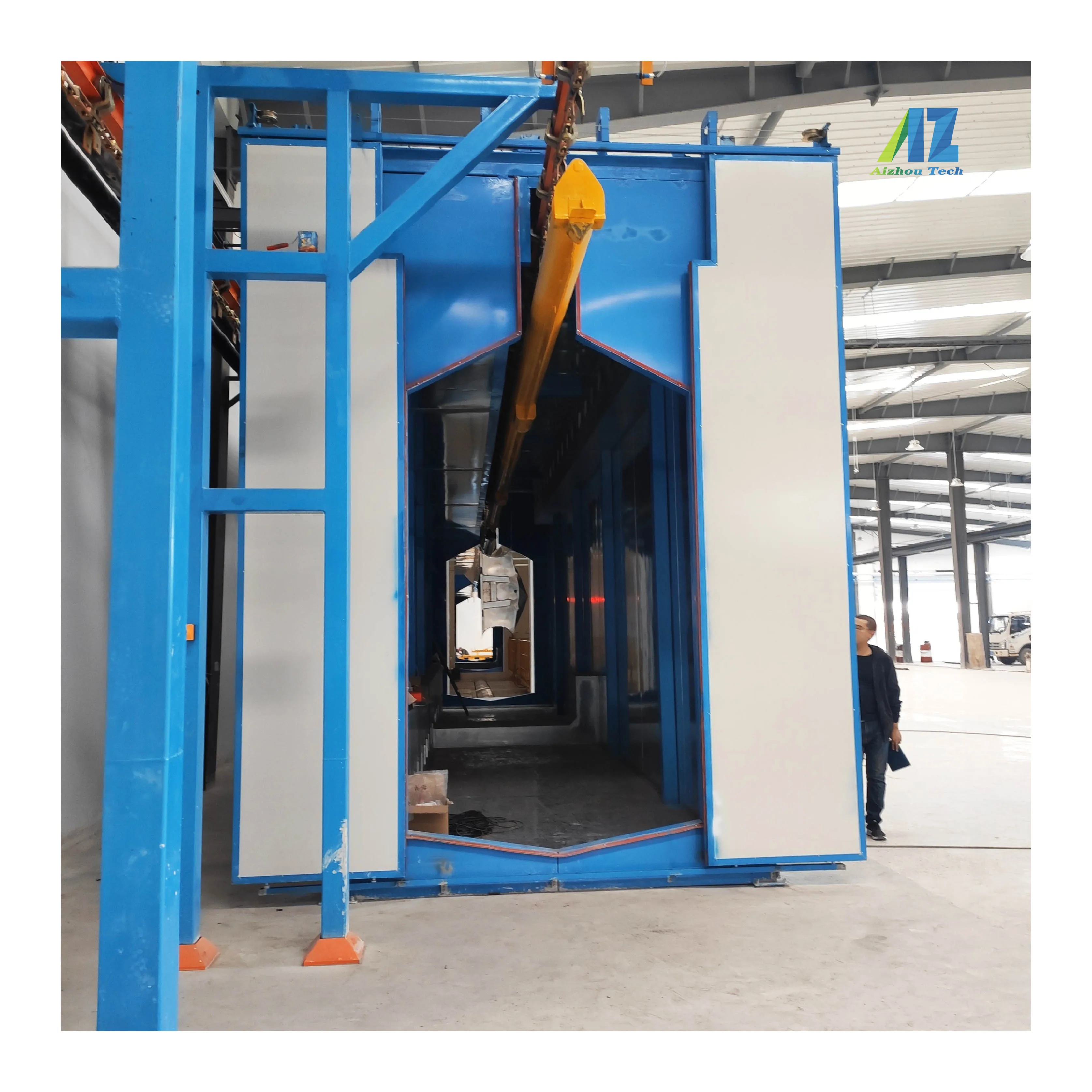 Semi Automatic powder coating line machines for bicycle