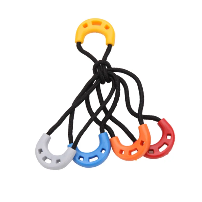 Manufacturer bag drop plastic pvc tail pull rope drop plastic pull head zipper pull piece garment zipper rope tail