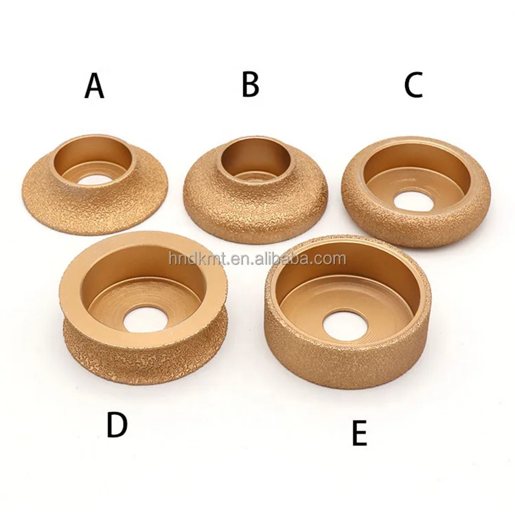 Electroplated and Brazed Profile Wheel Diamond grinding wheel for stone