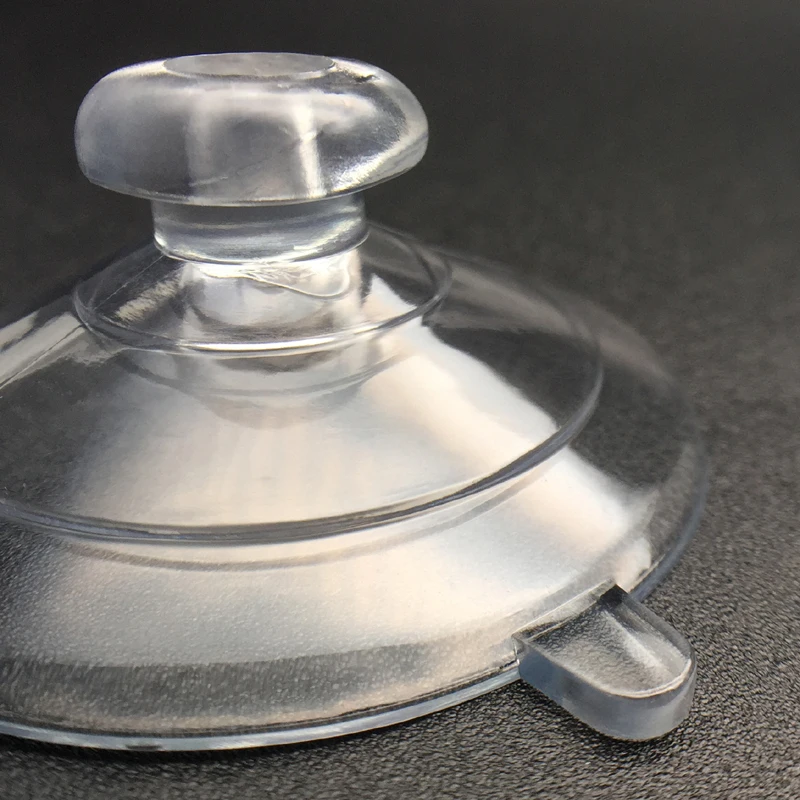 Custom Hot Sale Mushroom Head Transparent Plastic Hooks Vacuum Suction Cups