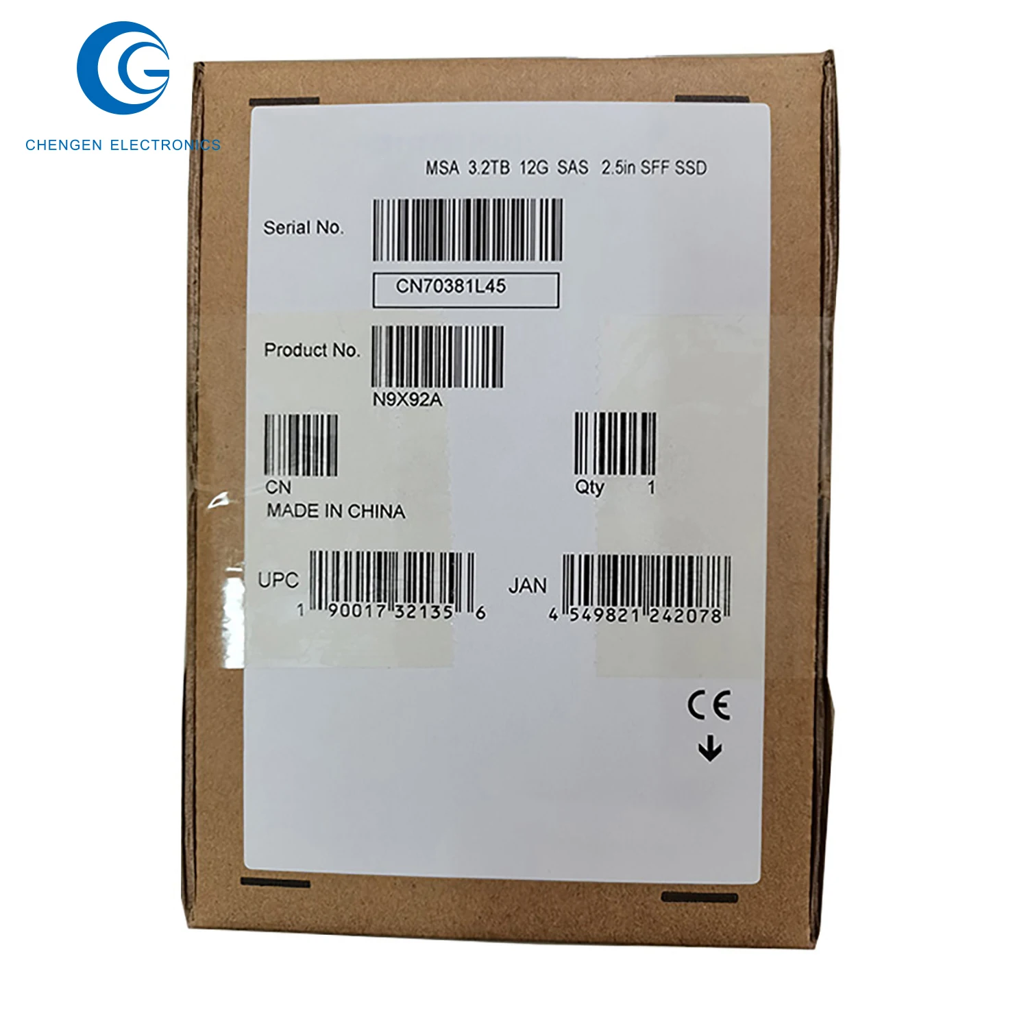N9X92A 822552-004 841501-001 аккумулятор большой емкости SSD для Msa 3 2 ТБ 12Gb SAS 5 дюймов 800 МБ/с. скорость записи жесткого диска