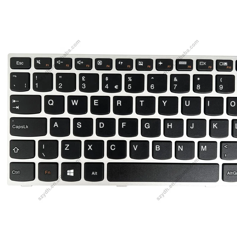 New Silver Frame Laptop Keyboard For Lenovo G50 G50-30 G50-45 G50-70 G50-80 Z50 Z50-75 Z51-70 T6G1-UK 5N20H03420 UK Keyboards