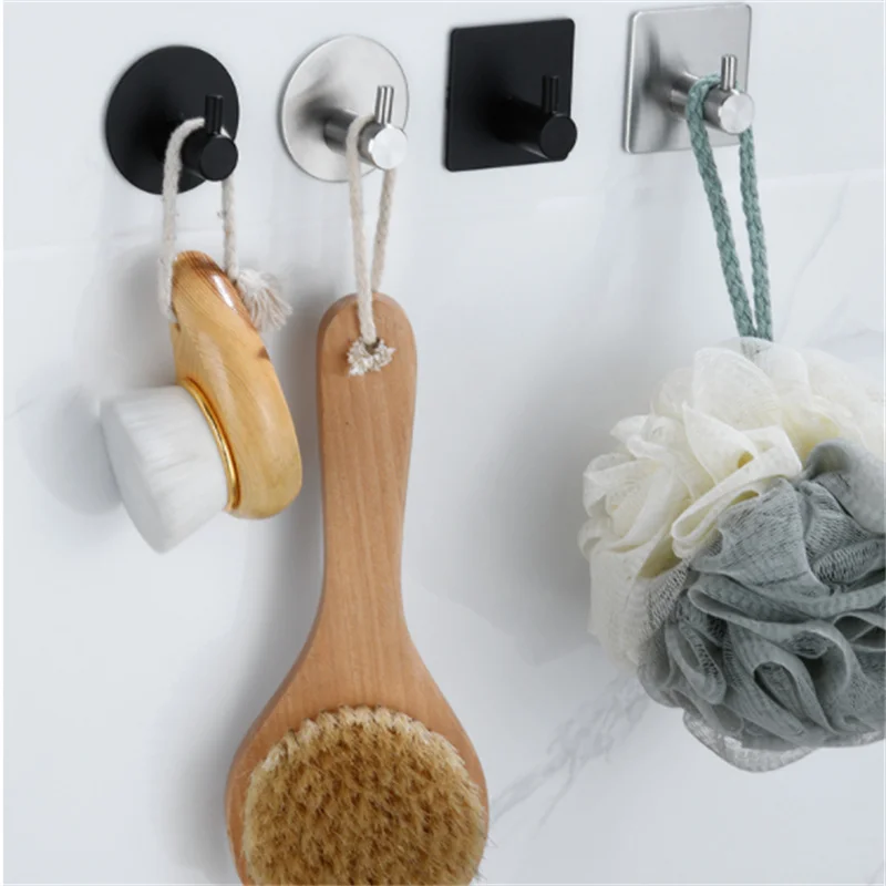 Hot sales Stainless steel hook single hook non-perforated Coat Rack Hook