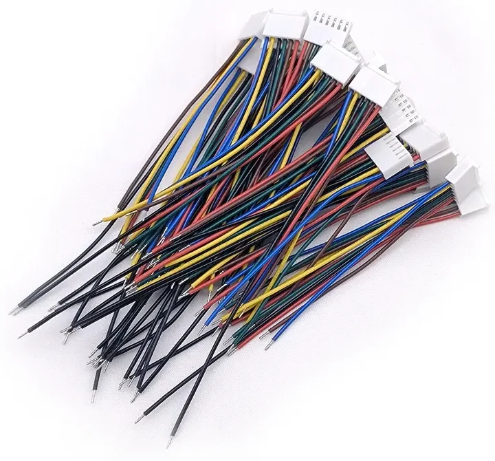 Custom Cheap Wiring Harness 6Pin Molex 2.54mm Pitch Connector Electronic Cable Assembly Wire Harness