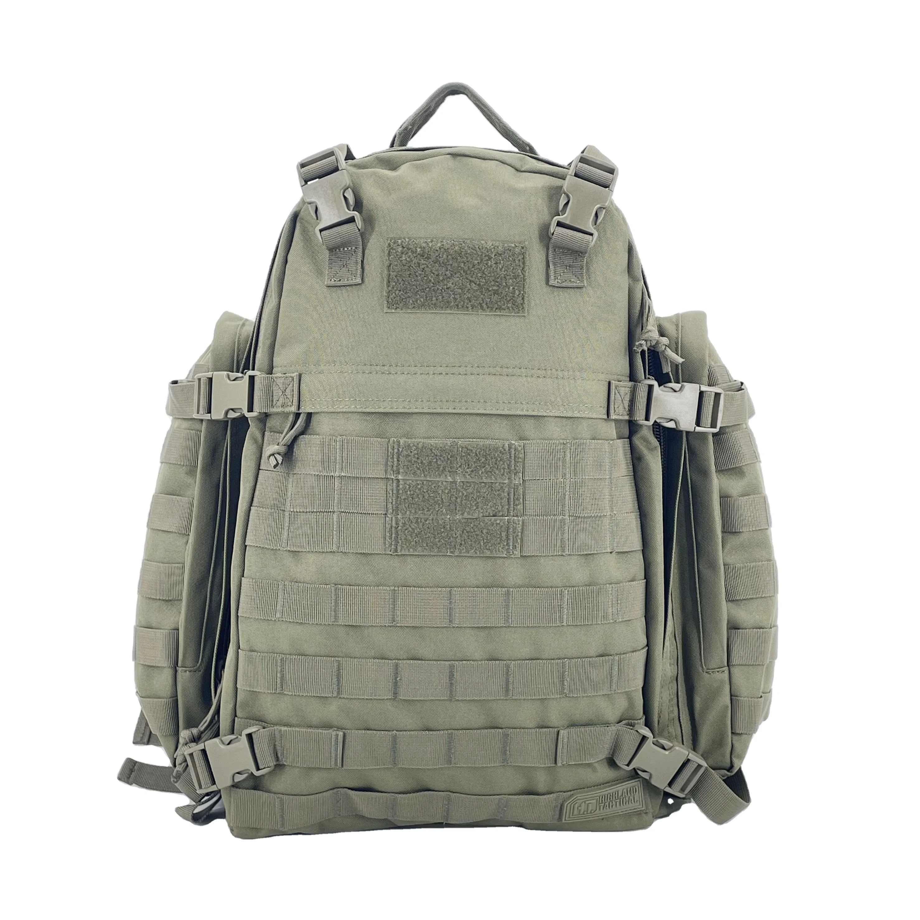 Wholesale Camo Pattern Tactical Backpack Unisex Outdoor Waterproof Camping Backpack with Zipper Closure for Hunting Outing Trips
