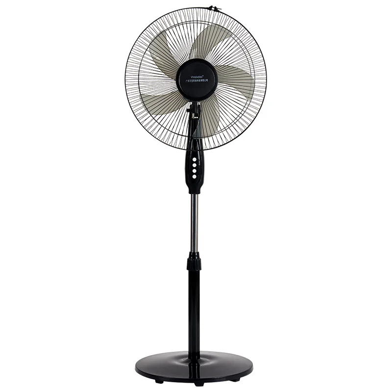 High quality 16 inch unique high-speed low noise silent Oscillating Air Cooling 5 Blades Electric Metal 220V Floor