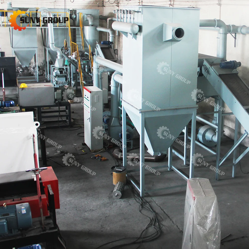 SUNY GROUP Environmental Waste Battery Recycle Plant Lead Acid Lithium Battery Recycling Equipment