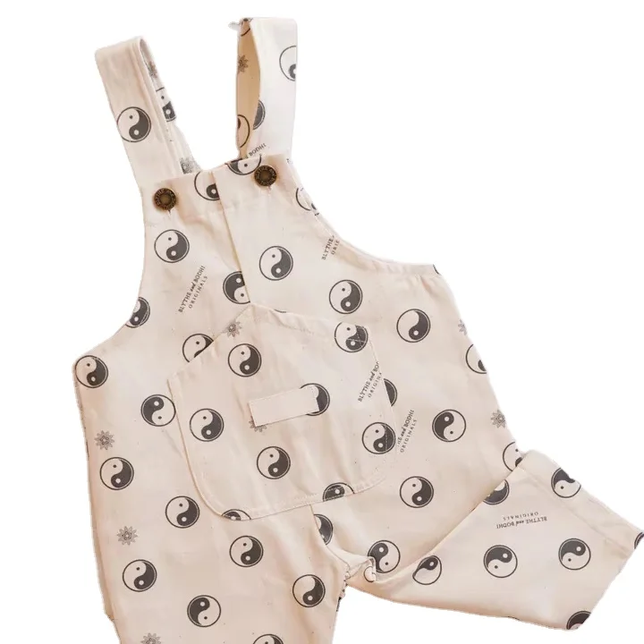 Hot Sale Unisex Baby Infant Romper Toddler Girl Boy Denim Overalls Kids Jeans Jumpsuit Kids Printed Jumpers