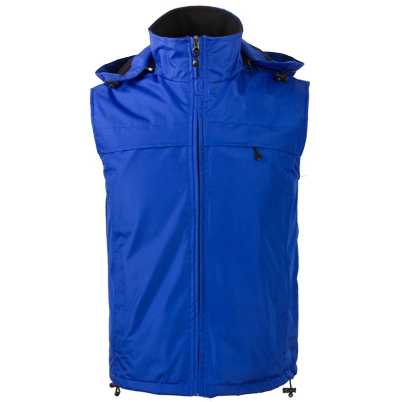 
Low Moq custom men softshell vest waterproof outdoor cooling fleece lining work vest for men 