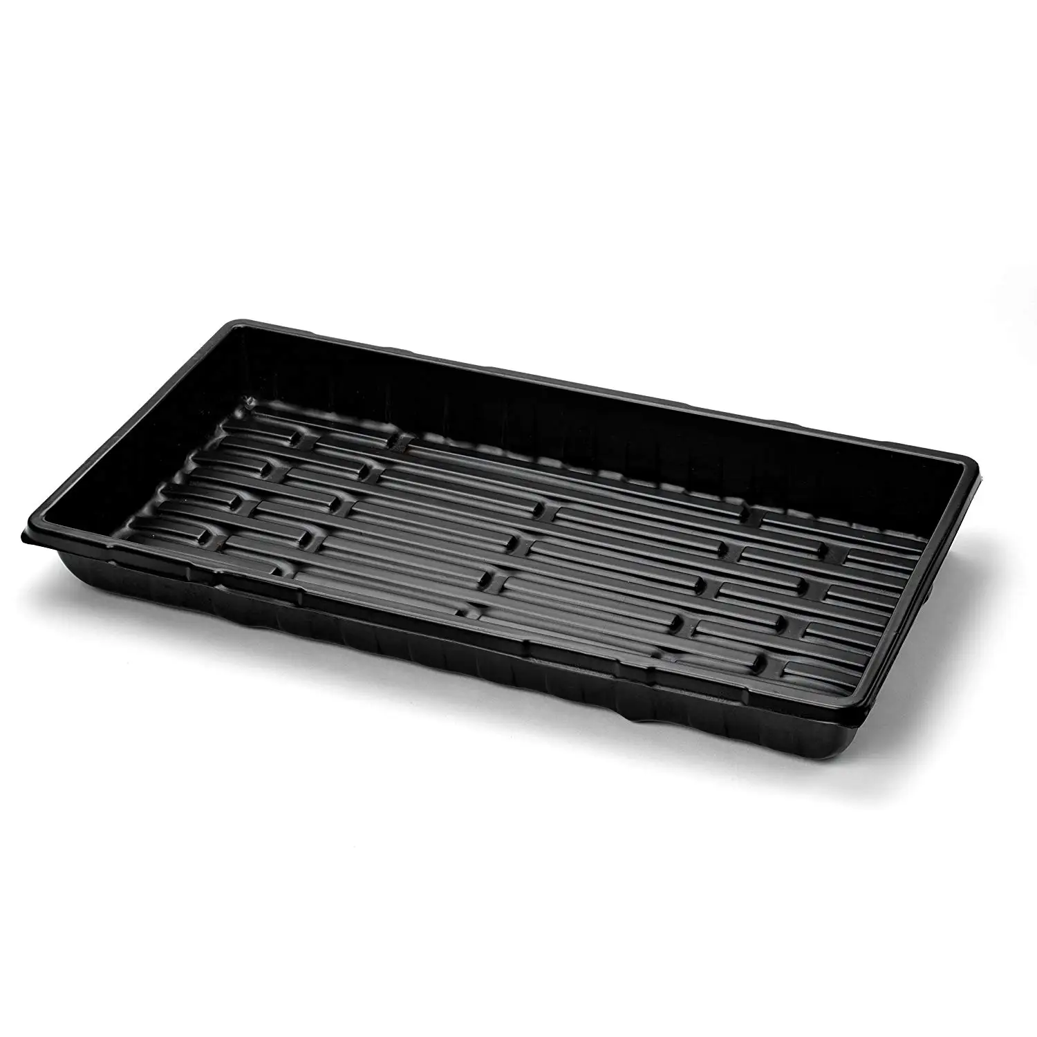 1020 Seed Plastic Tray Heavy Duty Hydroponic Tray Polystyrene Flat Seeding Microgreens Trays For Rice Garden