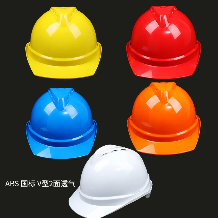 ANSI Z89.1 Type 2 Adjustable ABS Shell Safe Hard Hats Building Manufactured Industrial Construction Safety Helmet with Logo