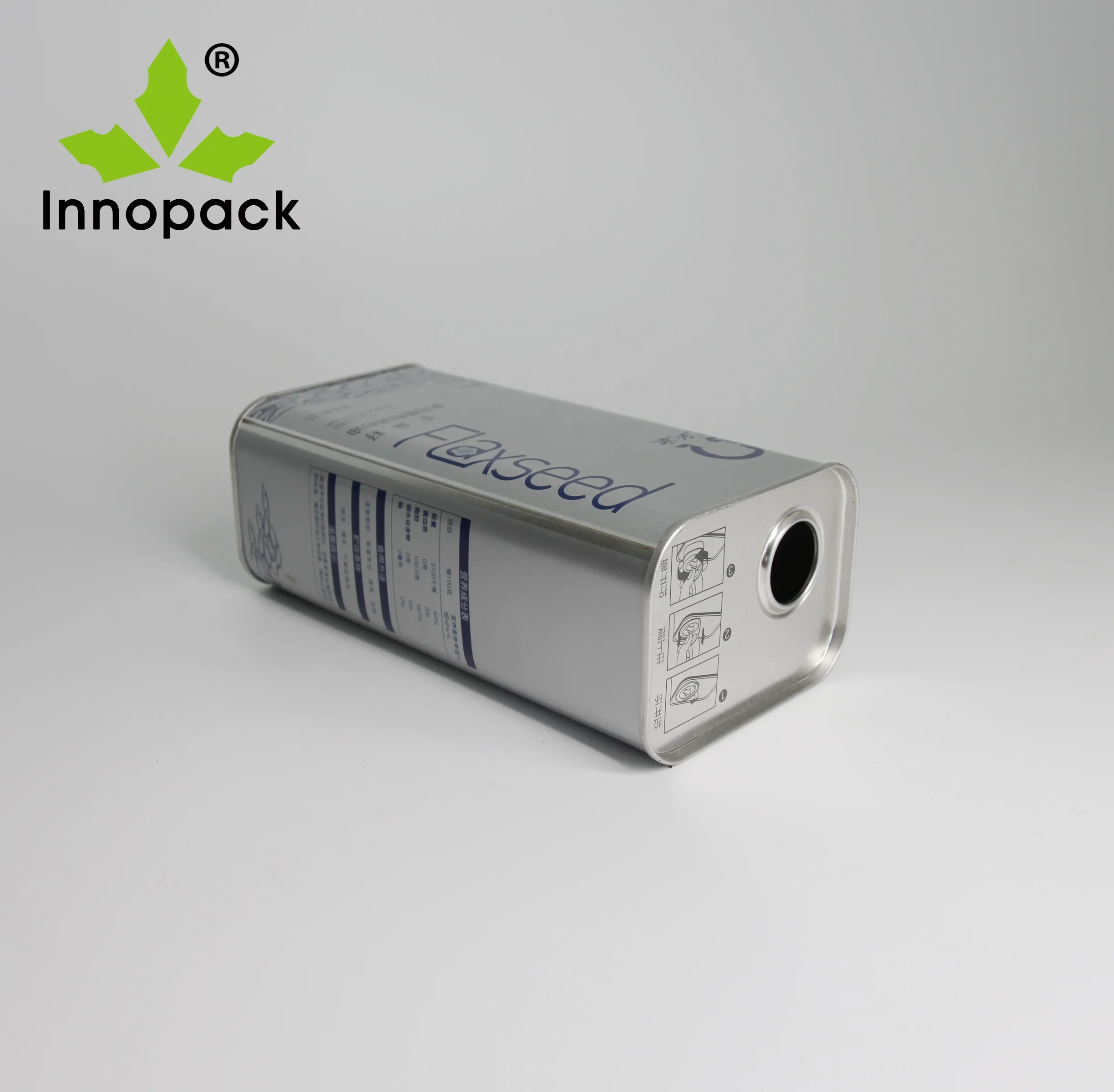 Factory Price Empty 1L Olive Oil Cooking Oil Packaging Tin Square Metal Can