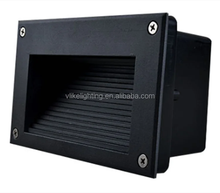 3W LED Step Wall Light Underground Landscape Lamp IP67 Stairs Decks Door Side Hallway Doorway Paths Garden Floor Lighting