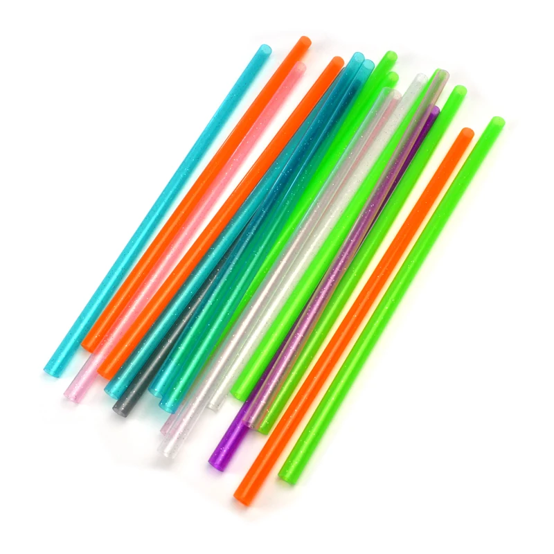 Cup Long Drinking Straws Food Grade Reusable Hard PP 300mm for Stanley 1 Piece Plastic Bar Accessories Straight