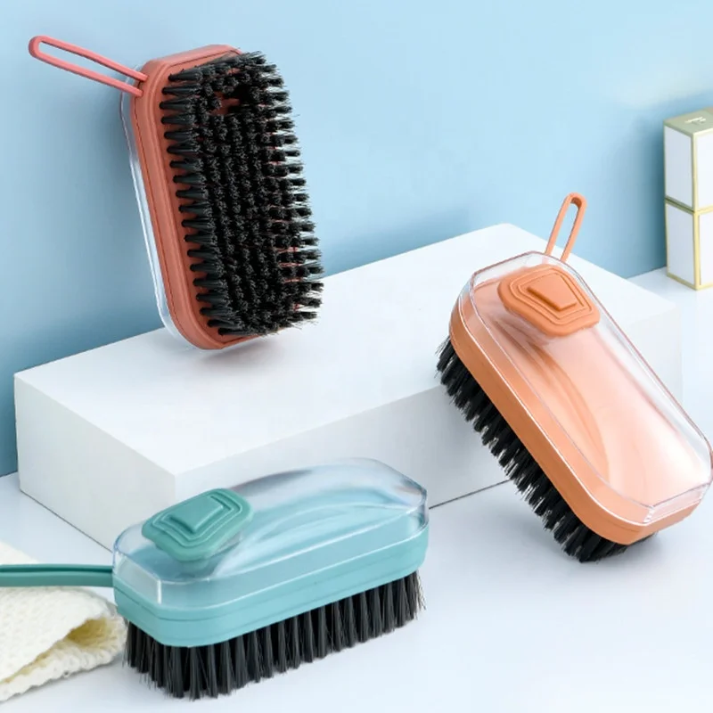 Multifunctional Scrubbing Brush Easy to Grip Household Cleaning Brushes Reusable Soft Laundry Clothes and Shoes Brush