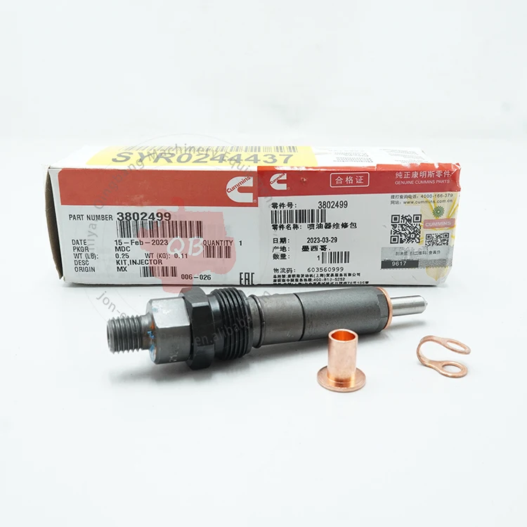 3802499 Cummins machinery engine 6BT Diesel Engine common rail Fuel Injector 3802499