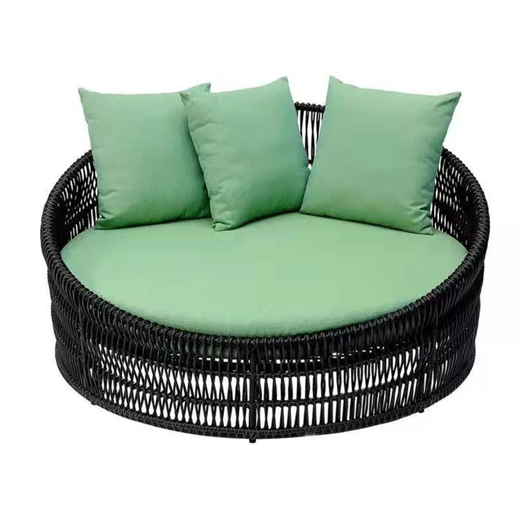Pool Bed Beach garden wicker outdoor patio sun bed rattan outdoor garden day bed patio sun lounger